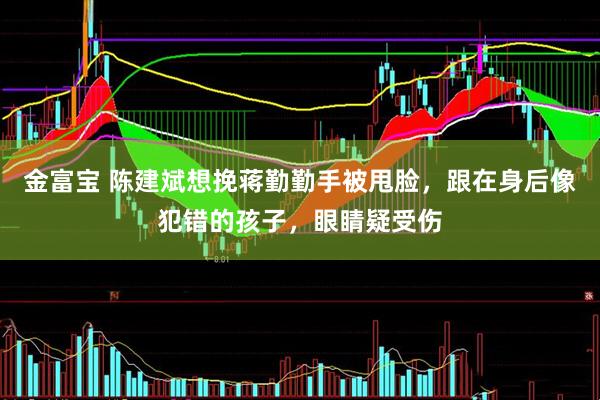 金富宝 陈建斌想挽蒋勤勤手被甩脸，跟在身后像犯错的孩子，眼睛疑受伤