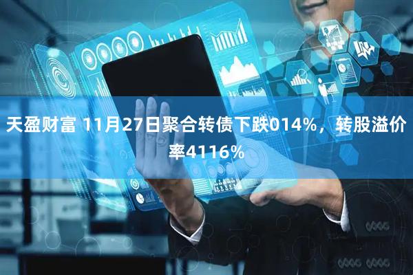 天盈财富 11月27日聚合转债下跌014%,转股溢价率4116%