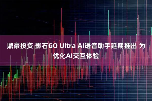 鼎豪投资 影石GO Ultra AI语音助手延期推出 为优化AI交互体验